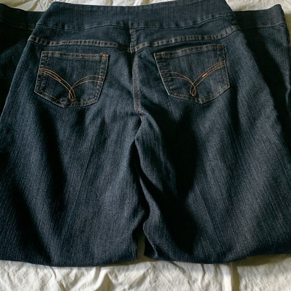 CONTRAST JEANS - Picture 4 of 8